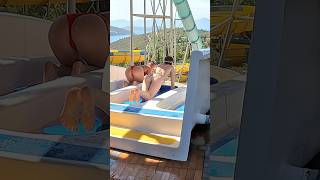 Head Down Water Slide at Adaland Water Park #shorts #viralshorts #waterpark