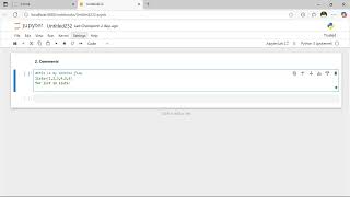 2. Python Syntax (Comment)