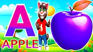 Phonics Sounds of Alphabets A to Z in English - A For Airplane - ABC Alphabet Songs with kids