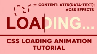 CSS Loading Animation Tutorial ✨#css #html #frontend #animation #csseffects #coading
