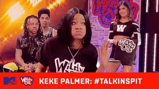 Chico Bean Shows Keke Palmer’s Real Hair 😩 | Wild 'N Out | #TalkinSpit