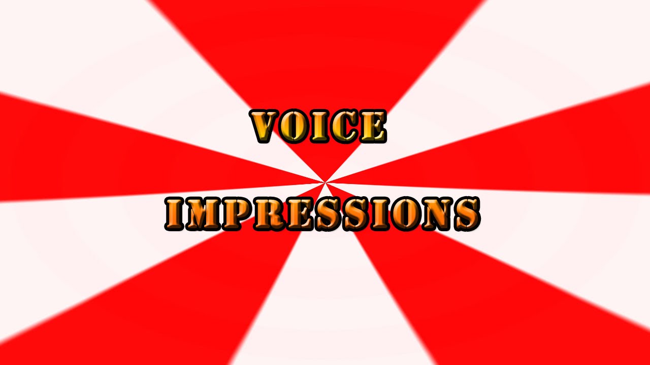 Voice Impressions Youtube