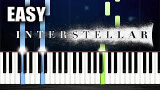 Hans Zimmer - Cornfield Chase (Interstellar) - EASY Piano Tutorial