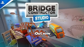 Bridge Constructor Studio - Launch Trailer | PS5 & PS4 Games