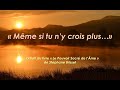 MÊME SI TU N’Y CROIS PLUS - Stéphane BRISSET