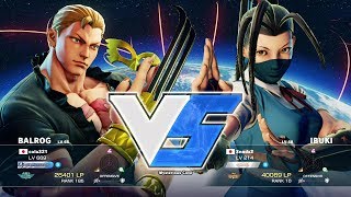 XiaoBao (Vega) vs 3nodx2 (Ibuki)：XiaoBao（バルログ）vs 3nodx2（いぶき）