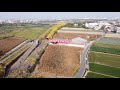 dji mavic mini 2021 03 14 苦楝樹綠色隧道 黃花風鈴木 朴子溪畔