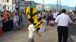 2011 山田復興祈願例大祭　大槌虎舞　かどうち