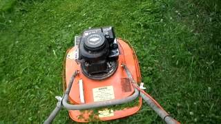 4 stroke flymo hover mower