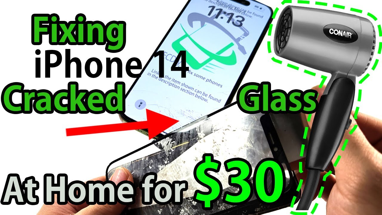 How To Replace Screen Glass Only IPhone 15/14 Pro/iPhone 14 Pro Max ...