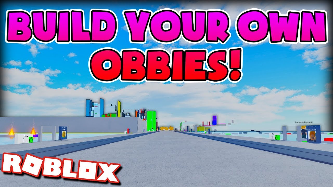 THIS GAME LETS YOU CREATE YOUR OWN OBBIES!!! | Obby Creator On Roblox ...