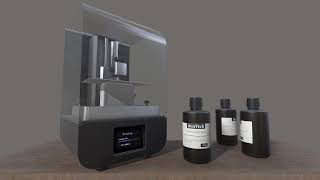 Unity - 3D Resin Printer preview