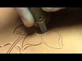 Carving Leather by Bruce Cheaney Custom Saddlemaker Part 1