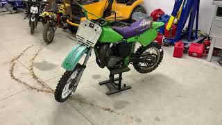 1997 Kawasaki KX60 2 Smoker Barn find