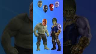 Hulk 😃 Thanos 😆 wrong head change 🤗 #shorts #short #entertainment #wrongheadchange #headmatch #fun