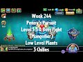 PvZ2 Penny's Pursuit Week 244 (Mangofier) - Level 1-5 & Boss Fight - 3 Chilies