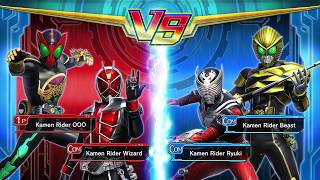 KAMEN RIDER Climax Fighters OOO's \u0026 Wizard vs Beast \u0026 Ryuki