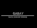 GABAY - SIAKOL (KARAOKE VERSION)