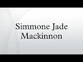 simmone jade mackinnon