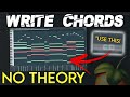 How to Write AMAZING Chords without ANY theory  | FL Studio Tutorial