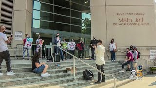 Dozens Protest Plan for New Santa Clara County Main Jail, Sheriff