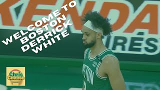 Breaking Down Derrick White's First Game In Boston