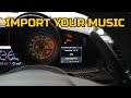 How to IMPORT MUSIC on the Ferrari 458's TERRIBLE factory stereo