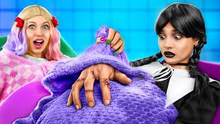 Pregnant Wednesday Addams vs Pregnant Enid! Funny Stories & More