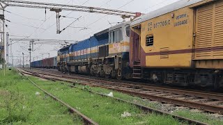 First Run Of Bhavnagar Secunderabad Special Superfast Express With Diesel Action