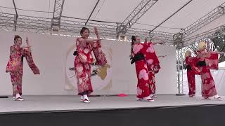 @２０２４年２月２３日@盆女@盆踊りライブ@第６回SAMURAIフェス2024@上野公園竹の台広場@14:49