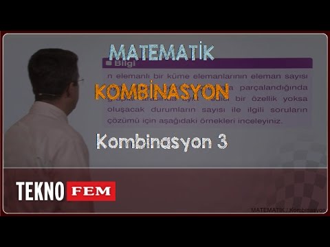 YGS-LYS MATEMATİK - Kombinasyon 3 - YouTube