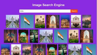 Build Your Own Image Search Engine with HTML, CSS, and JavaScript | Step-by-Step Tutorial