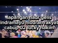 pesta rakyat wong reang /lucky hakim/saefudin/lapangan haur gelis indramayu