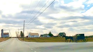 Scenic Drive - Terre Hill, PA to Shady Maple Grocery Store, Amish Lancaster County PA