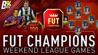 FUT Champions Weekend League Games!!! - Aiming For Elite With New Icons!!! - FIFA 18 LIVE