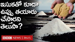 Salt Making: ఉప్పు ఇలా కూడా తయారు చేస్తారా? ఉప్పు తయారీలో ఇసుక ఎందుకు కలుపుతారో తెలుసా? | BBC Telugu