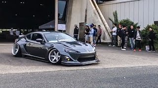 【お帰り動画③】 wekfest japan2017 車高短 シャコタン Lowered exhaust Low car