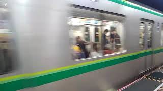 東京メトロ千代田線16000系3次車　国会議事堂前　到着