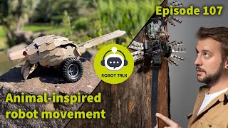 Animal-inspired robot movement - interview with Robert Siddall