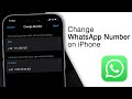 How to Change WhatsApp Number Without Losing Chats on iPhone!