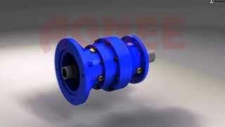 Planetry Gearbox, Bevel Planetary Gearbox, Foot Mounted /  Flange Mounted Geared Motor