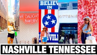 NASHVILLE TENNESSEE TRAVEL VLOG 2021🤠 First timers weekend trip to Music City!!!!