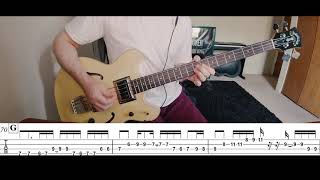 Touch of Grey Bass Cover with Tab: Grateful Dead/Phil Lesh