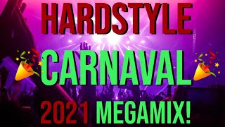 Hardstyle Carnaval Megamix 2021! By NickIsAhG ( 100 nummers, 2 uur lang )