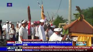 Umat Hindu di Bali Jalankan Ritual Melasti