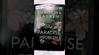 Reading Update: The Paradise Problem by Christina Lauren 😍 #booktube #reading #bookrecommendations