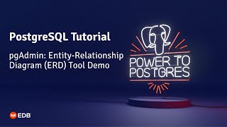 pgAdmin: Entity-Relationship Diagram (ERD) Tool Demo - [PostgreSQL Tutorial]