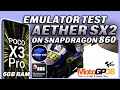 Test Aether SX2 Emulator On Snapdragon 860 - MotoGP 08 - Poco X3 Pro Indonesia