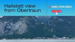 View of Hallstatt from Obertraun, Austria