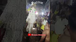 2024 #Hosur #Draupadi_Amman poov karagam #trendingshorts  #draupathiamman #karaga